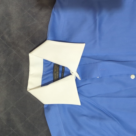 NWOT Donald J Trump signature Collection French Cuff Dress Shirt, Size 15-32/33 - Picture 1 of 4